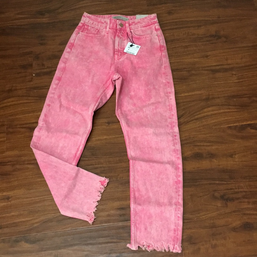 New Zara Mom Ankle Jeans